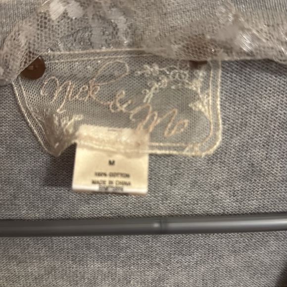 Flower sweater cardigan - Picture 3 of 5